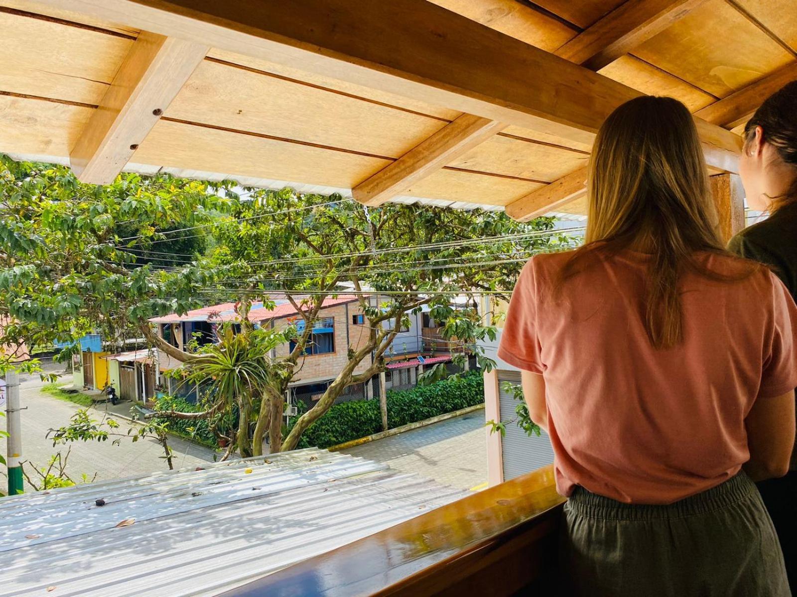 Guayabo Hostal Mindo Bagian luar foto